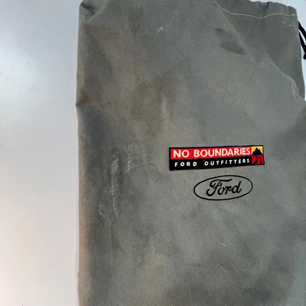 Ford No Boundaries Gear Bag Gray Drawstring Strap 28